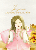 Joyeux anniversaire &agrave; la petite poup&eacute;e